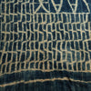 A SYMBOLIC NDOP HAND SPUN CLOTH, BAMILEKE TRIBE CAMEROON W. AFRICA ( No 2425)