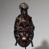 A ROMANTIC KPELIYE’E BIRD MASK WITH ELEPHANT, SENOUFO TRIBE OF THE IVORY COAST W.AFRICA( No 2382)