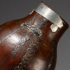 A LARGE 40CM TUTSI TRIBE METAL REPAIRED HONEY POT ( No 4192