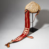 A RARE CEREMONIAL COWRIE HEADDRESS /HAT , HAUSA TRIBE OF NIGERIA W.AFRICA EX UK COLL No 2390)