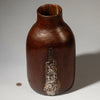 A LARGE 40CM TUTSI TRIBE METAL REPAIRED HONEY POT ( No 4192