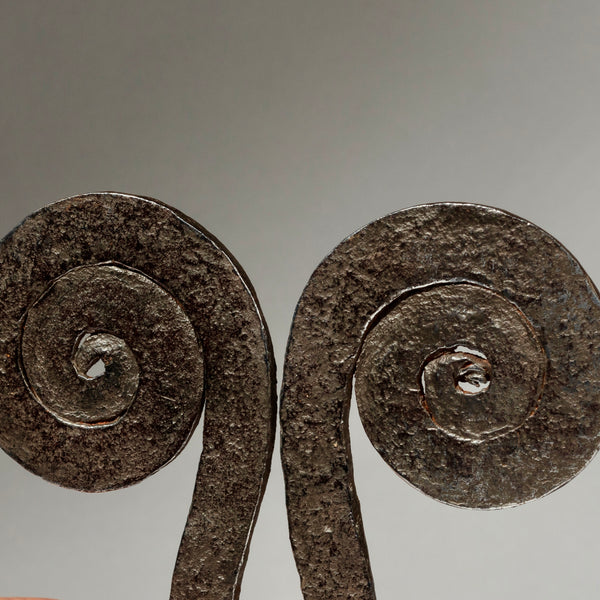 AN ICONIC IRON CURRENCY FROM KIRDI TRIBE OF CAMEROON, WEST AFRICA ( No 1421)