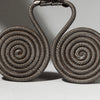 A FINE TWISTED SPIRAL IRON CURRENCY FROM KIRDI TRIBE OF CAMEROON, WEST AFRICA( No 2377)