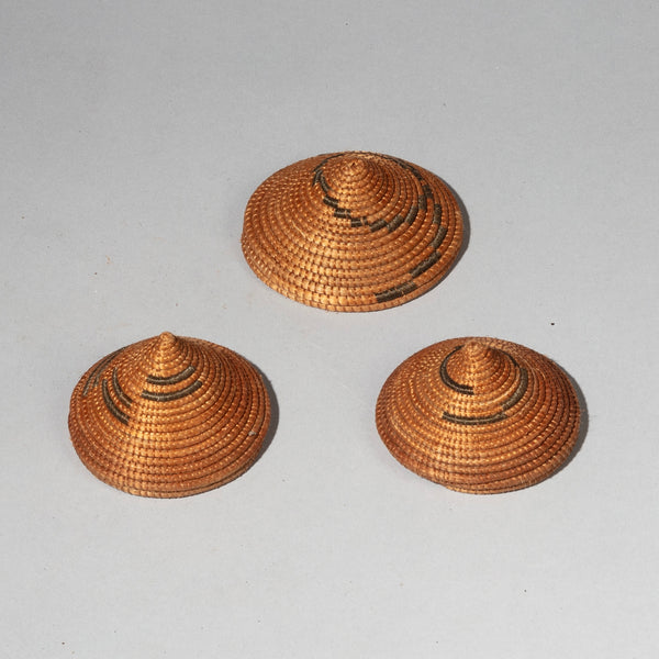 A TRIO OF TUTSI LIDS, RWANDA ( No 2407)