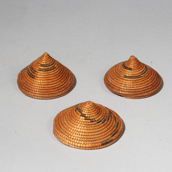 A TRIO OF TUTSI LIDS, RWANDA ( No 2407)