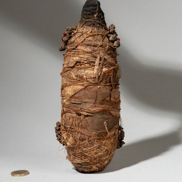 AN ESSENTIAL BOUND FIBRE DOLL FROM FALI TRIBE OF CAMEROON( No 2399)