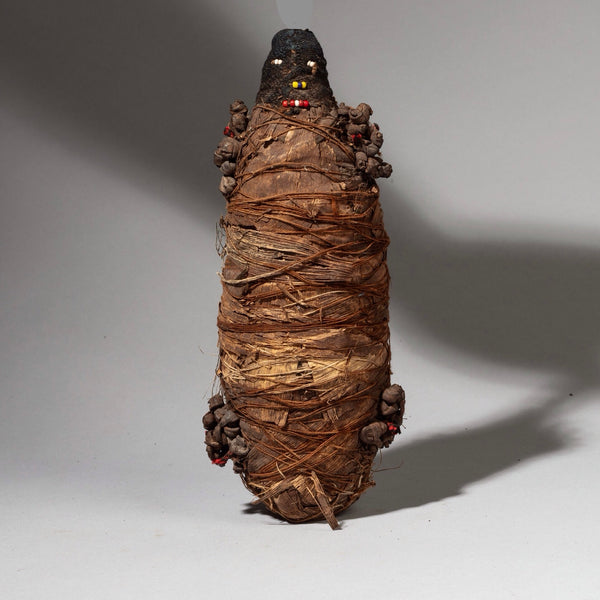 AN ESSENTIAL BOUND FIBRE DOLL FROM FALI TRIBE OF CAMEROON( No 2399)