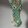 A PRETTY BAMILEKE BEADED MASK FROM CAMEROUN ( No 1422)