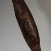 A SIMPLE LONG WOODEN SHIELD WITH PIGMENT DECORATION, DINKA TRIBE OF EAST AFRICA ( No 4234 )