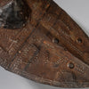 Sold AN EMBOSSED METAL SHIELD, DINKA TRIBE  E.AFRICA WITH GOOD AGE AND PATINA  ( No 4283 )