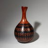 A PETITE, FINELY DECORATED GOURD VESSEL FROM TUTSI TRIBE OF RWANDA E. AFRICA ( No 4233