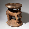 A CHARMING FIGURAL STOOL, PENDE TRIBE OF THE CONGO ( No 4297 )