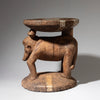 A CHARMING FIGURAL STOOL, PENDE TRIBE OF THE CONGO ( No 4297 )