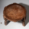 A MEDIUM SIZED OLD AND PRETTY STOOL FROM THE HE HE TRIBE TANZANIA ( No 4272 )