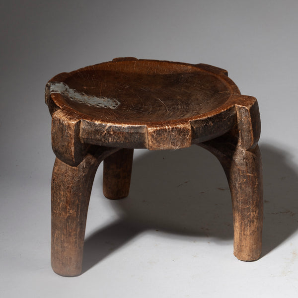 Sold A SIMPLE WOODEN STOOL FROM THE HE HE TRIBE OF TANZANIA  ( No 4237 )
