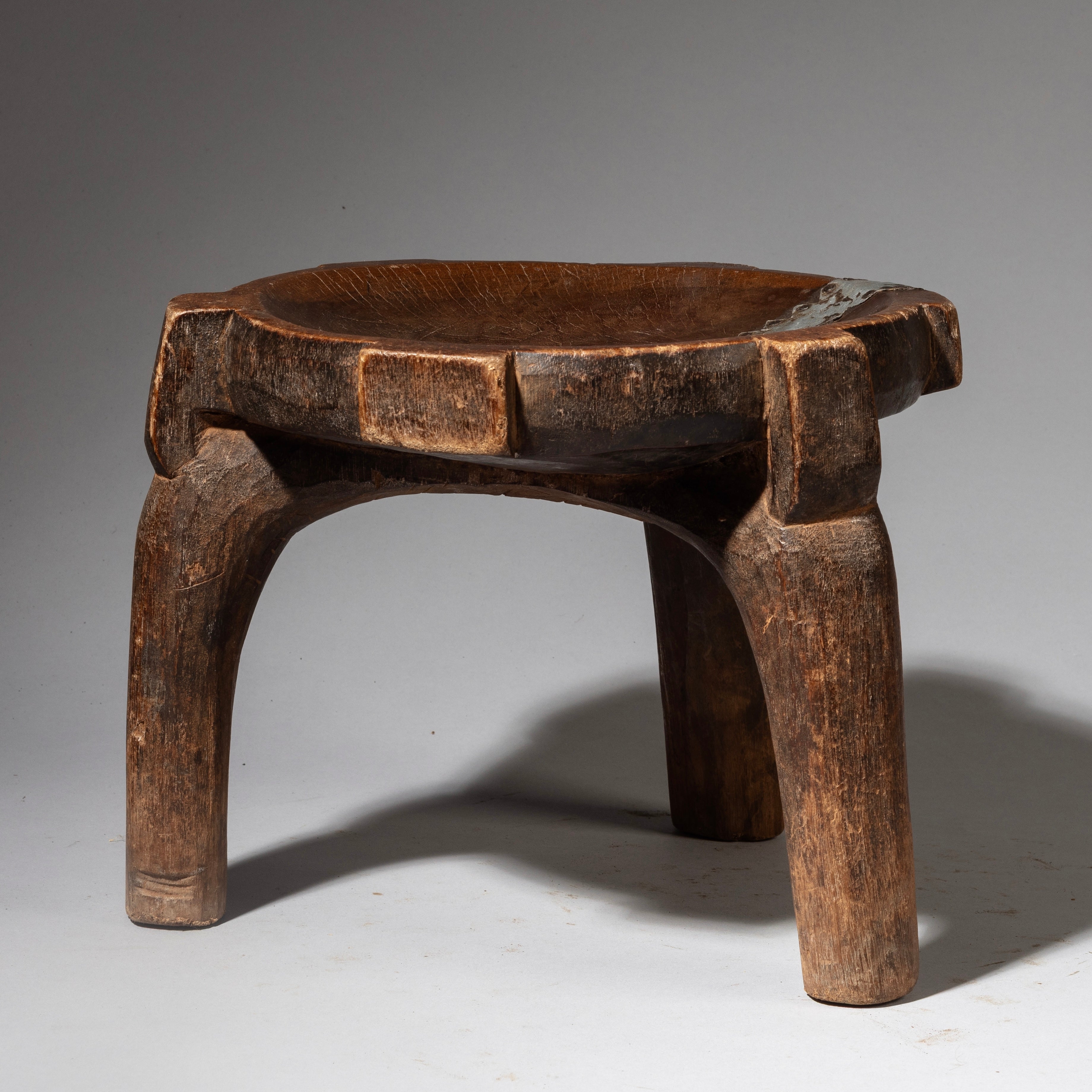Sold A SIMPLE WOODEN STOOL FROM THE HE HE TRIBE OF TANZANIA  ( No 4237 )