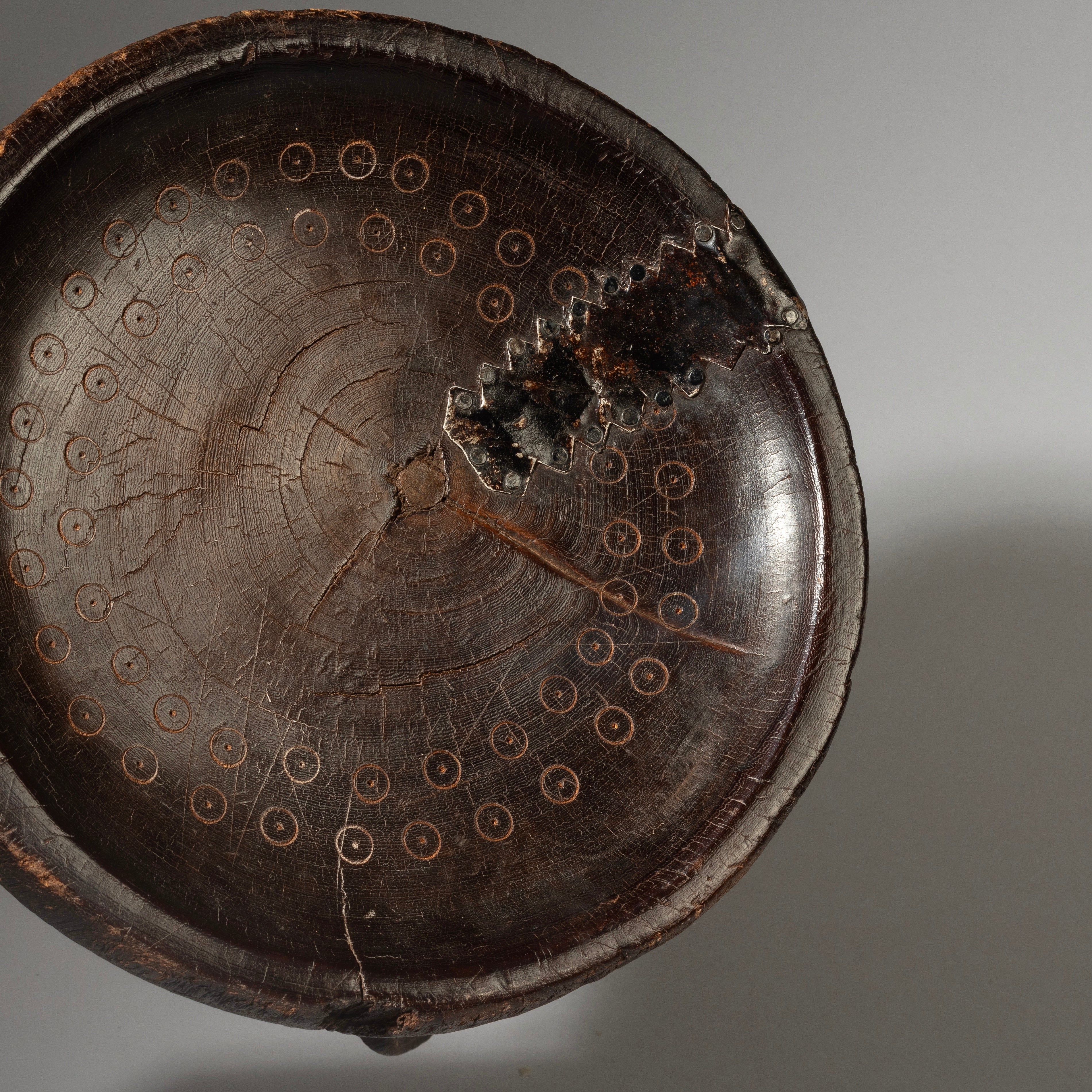 Sold A SIMPLE WOODEN STOOL FROM THE HE HE TRIBE OF TANZANIA ( No 4237 )