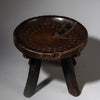 Sold A SIMPLE WOODEN STOOL FROM THE HE HE TRIBE OF TANZANIA ( No 4237 )