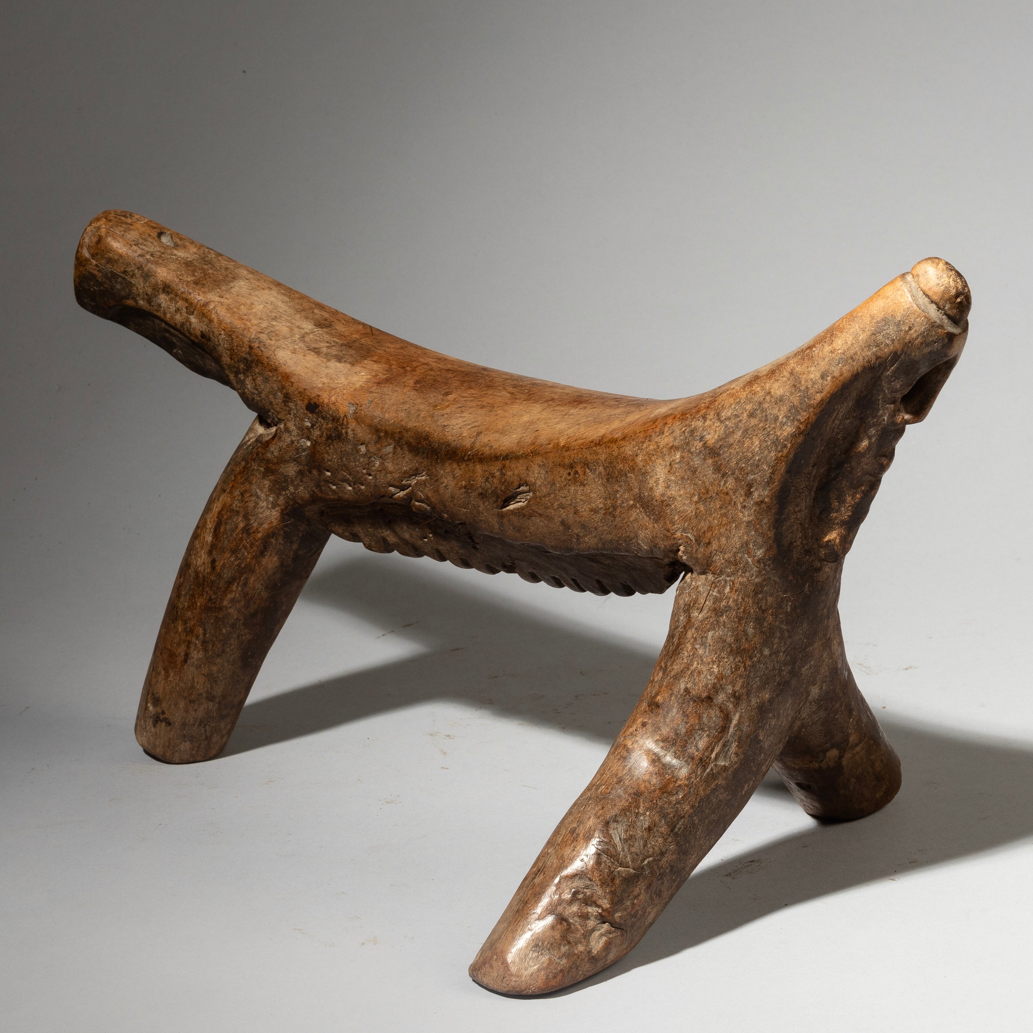 Kickapoo Tribe Headrest FASCINATING LARGE HEADREST FROM THE DINKA TRIBE EAST AFRICA ( No 4241