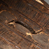 A WOVEN SHIELD WITH 3 NIPPLES, FROM GANDA TRIBE OF NIGERIA, W.AFRICA ( No 4298 )