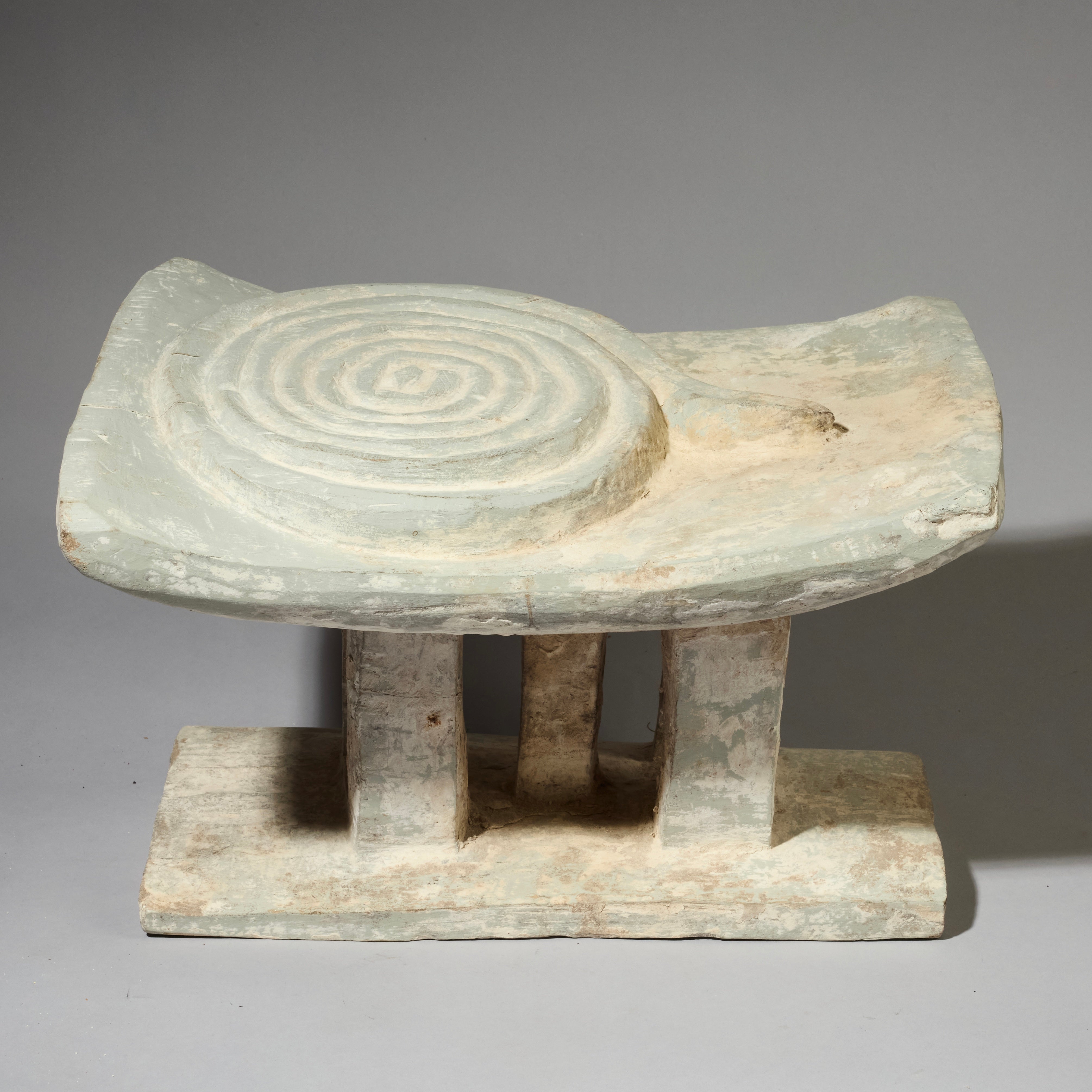 A MAGICAL SERPENT STOOL, EWE TRIBE OF GHANA  ( No 2802)