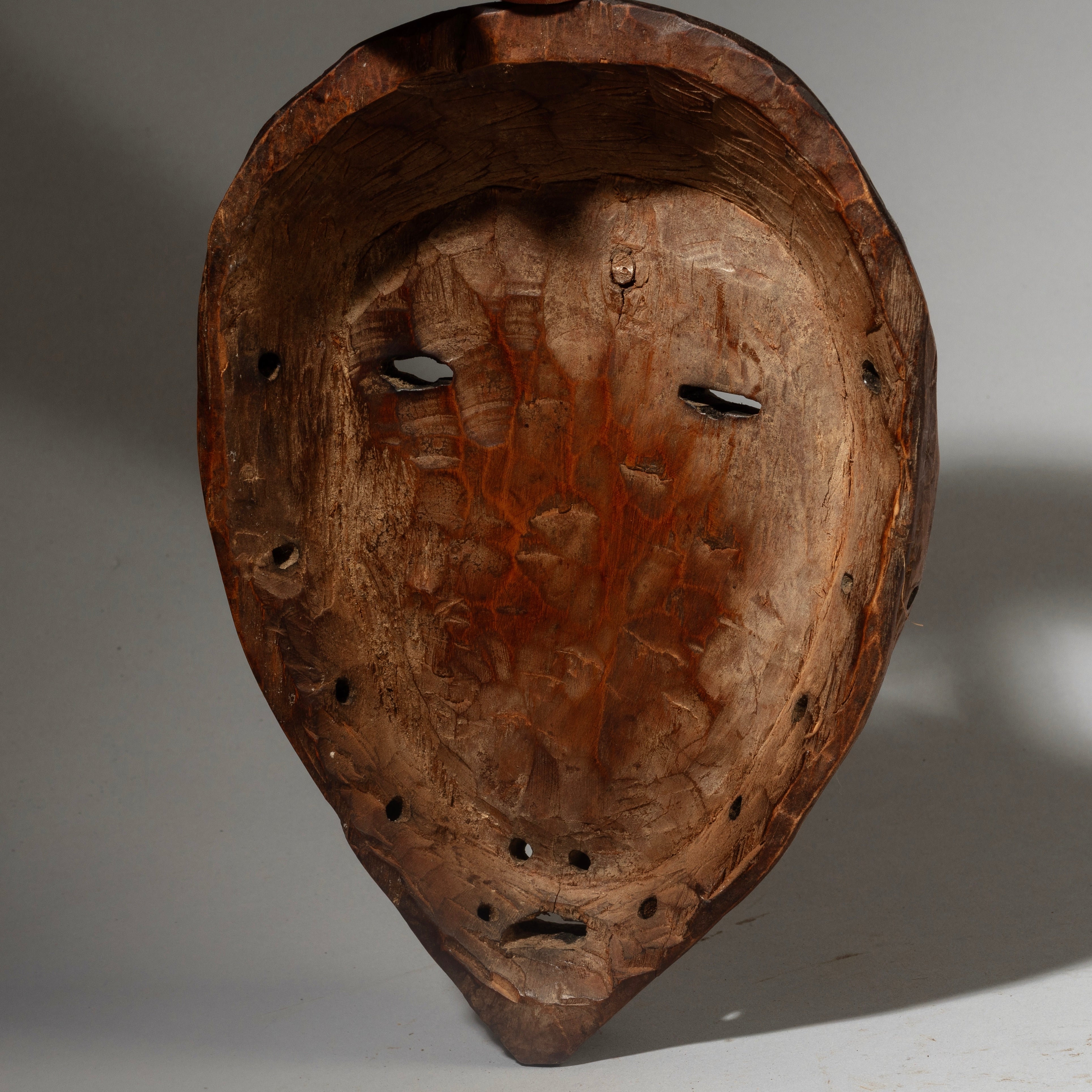 A NICELY PATINATED LEGA TRIBE MASK FROM CONGO [ No 4311]