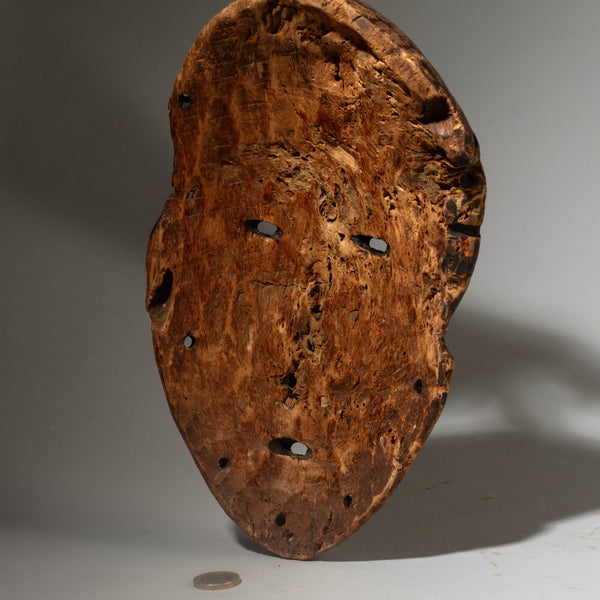 A WELL USED LEGA TRIBE MASK FROM THE CONGO [No 4309]