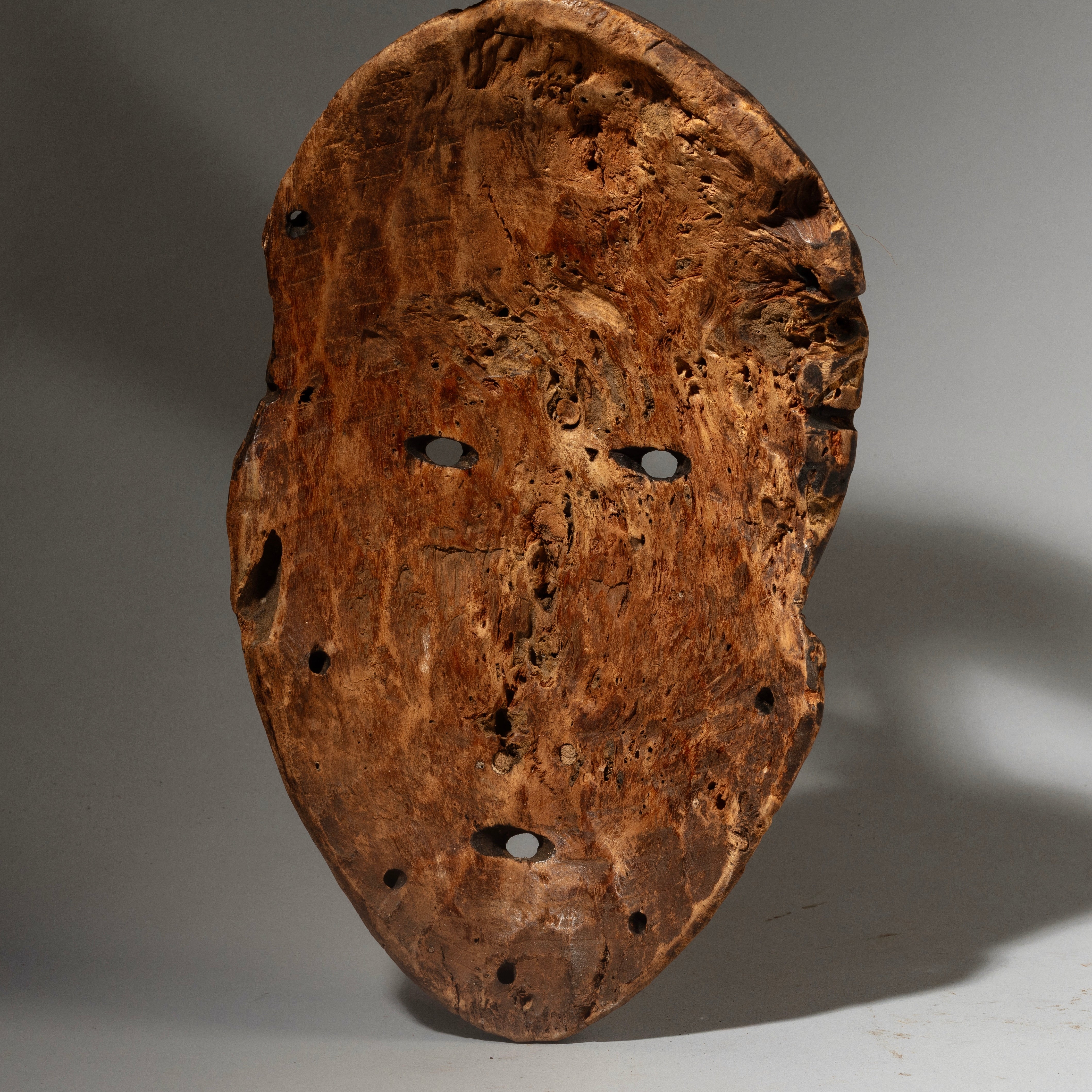 A WELL USED LEGA TRIBE MASK FROM THE CONGO [No 4309]