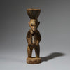 A SCULPTURAL ALTAR FIGURE, SENOUFO TRIBE IVORY COAST W.AFRICA  ( No 2814 )