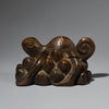 A WONDERFUL SENUFO CHAMELEON CHARM, FROM IVORY COAST W. AFRICA ( No 2800 )