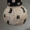 A GRAPHIC BEADED GOURD DOLL FROM KAMBA TRIBE, KENYA ( No 4225 )