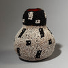 A GRAPHIC BEADED GOURD DOLL FROM KAMBA TRIBE, KENYA ( No 4225 )