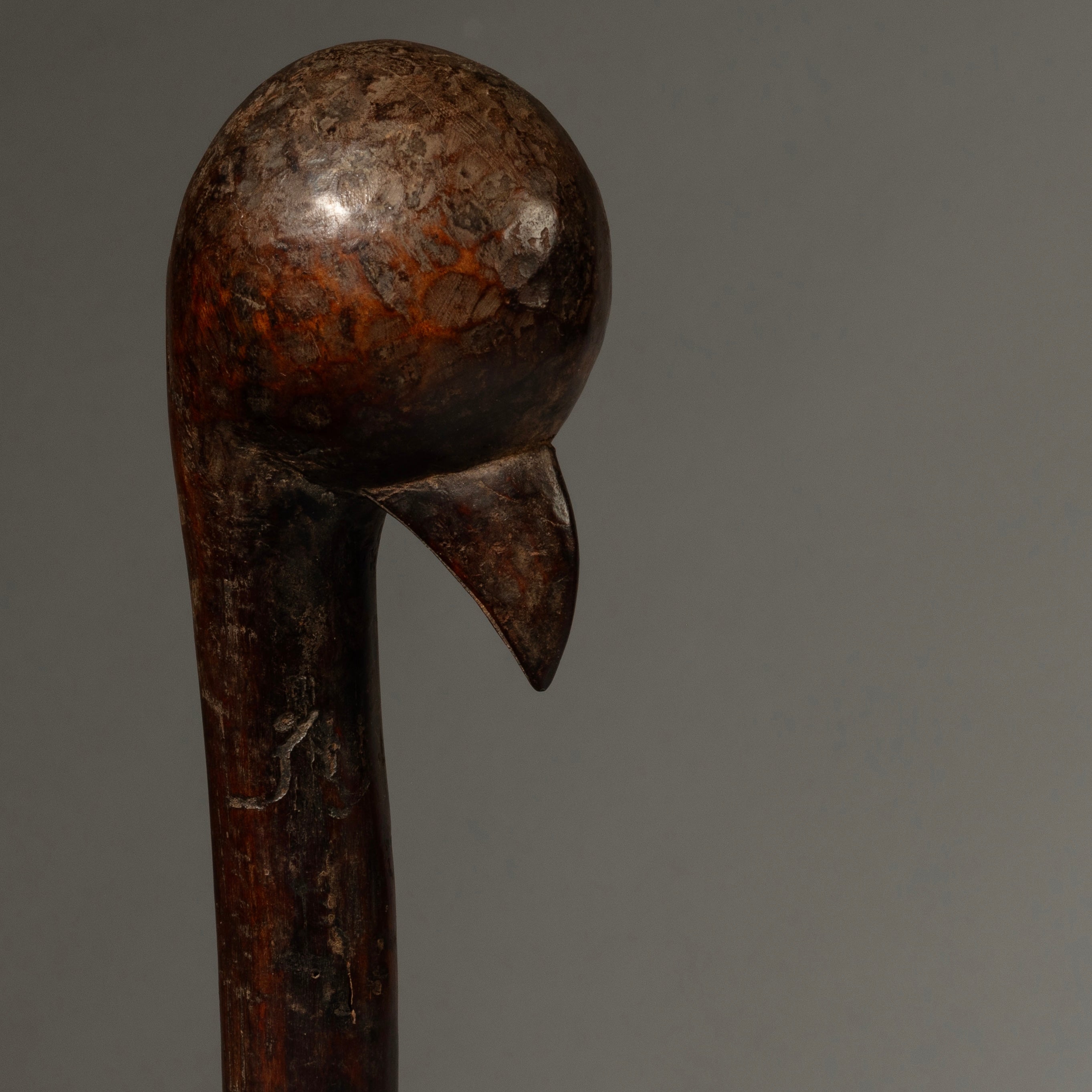 A BIRD FIGURAL STAFF, GO GO TRIBE OF TANZANIA, EAST AFRICA ( No 4305 )