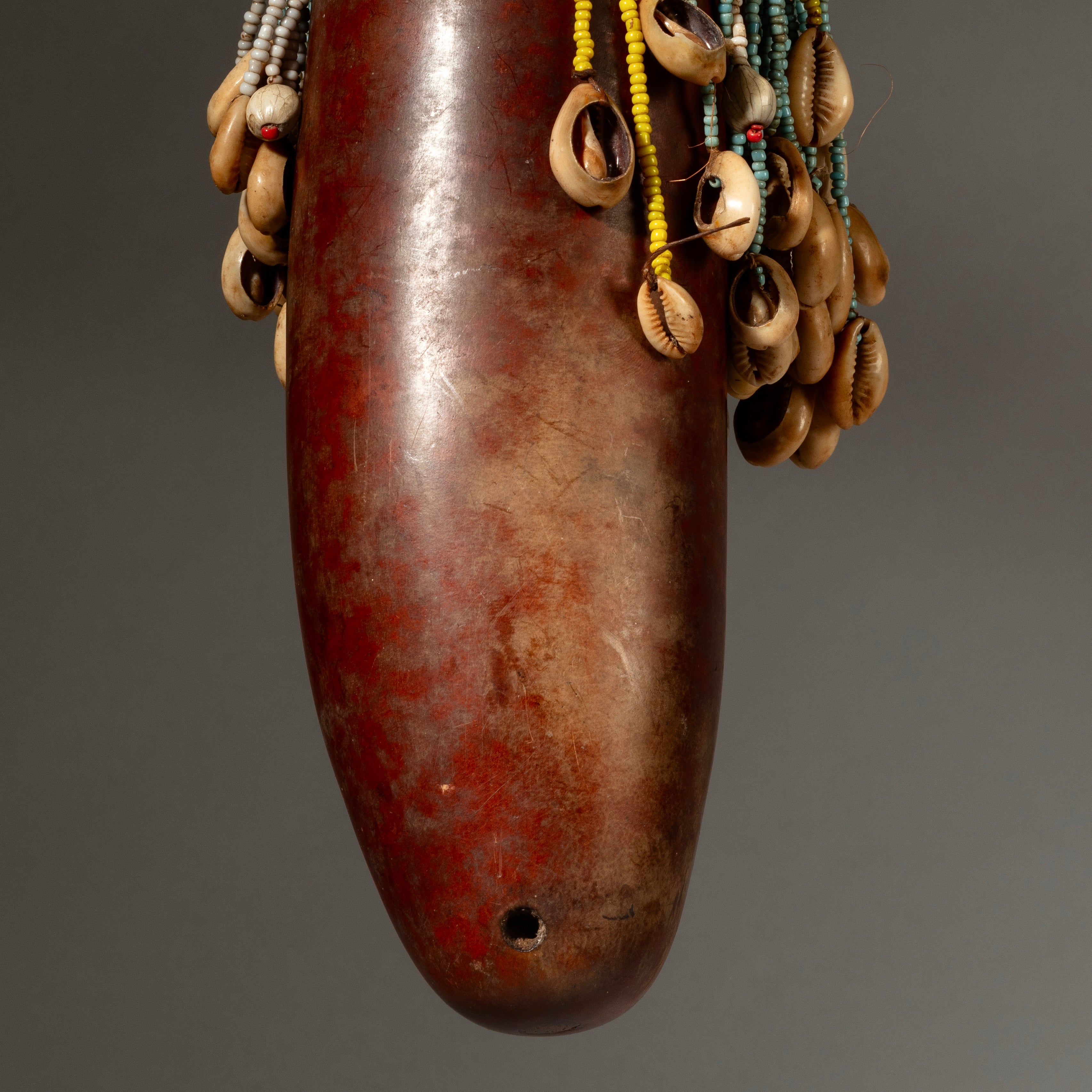 RESERVED AWAITING PAYMENT …………A QUIRKY GOURD DOLL, FROM NYAMWESI TRIBE, TANZANIA ( No 4265 )