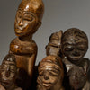 A GROUP OF LIKEABLE CHARM FIGURES, LOBI TRIBE OF THE IVORY COAST, W.AFRICA ( No 2776 )