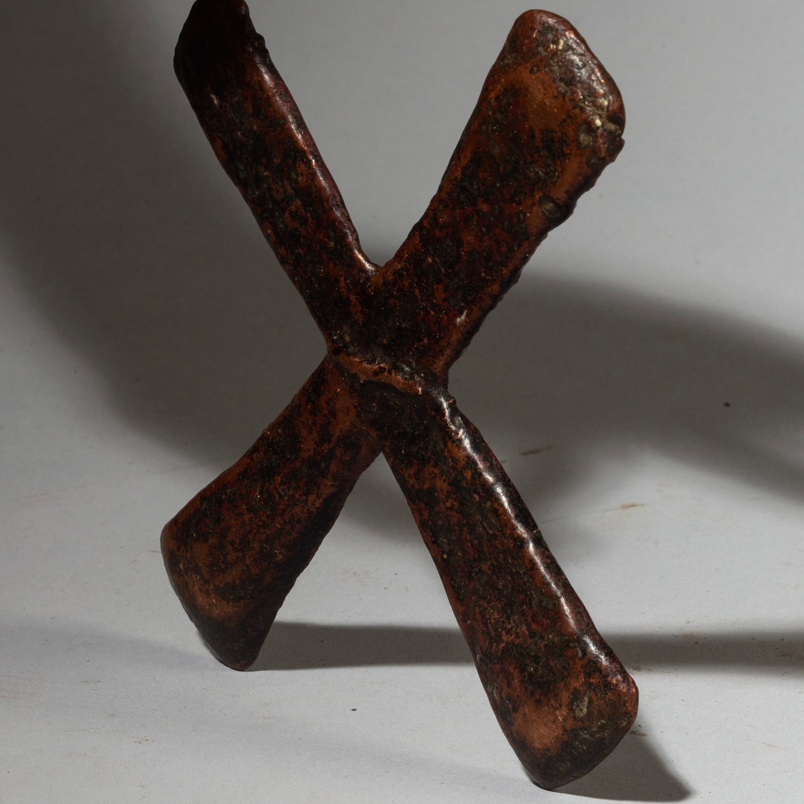 A SHAPELY COPPER KATANGA CURRENCY FROM THE CONGO ( No 4295)