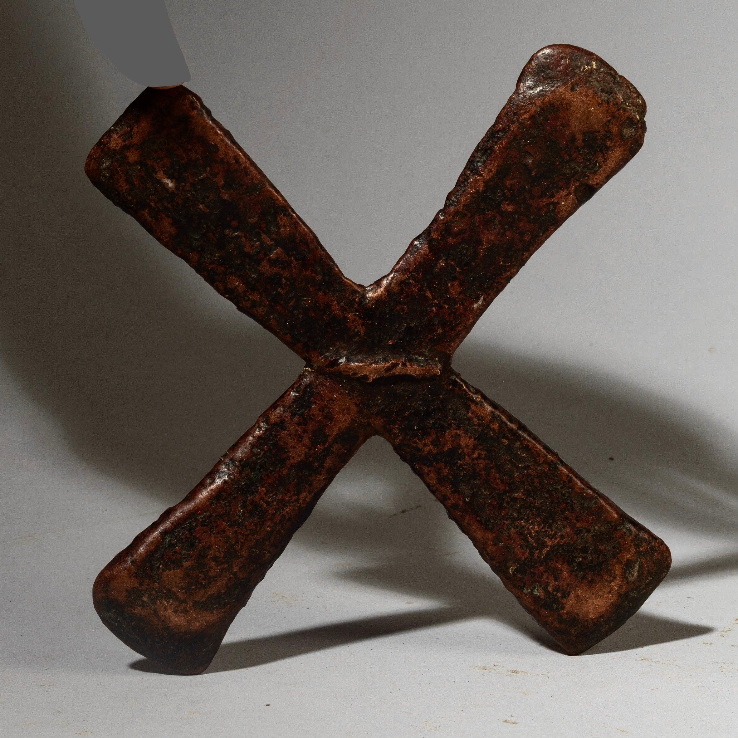 A SHAPELY COPPER KATANGA CURRENCY FROM THE CONGO ( No 4295)