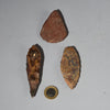 A TRIO OF 3 NEOLITHIC FLINTS FROM THE SAHARA  ( No 2736 )