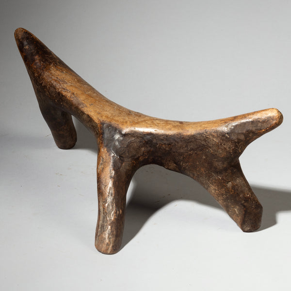 A LARGE ORGANIC FORM DINKA TRIBE HEADREST PILLOW[ No 4315]