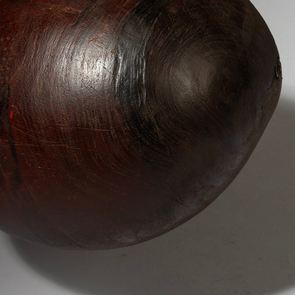 A TRADITIONAL WOODEN BOWL, TURKANA TRIBE KENYA ( No 4263 )