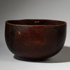 A TRADITIONAL WOODEN BOWL, TURKANA TRIBE KENYA ( No 4263 )