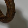 A SUBLIME STONE BRACELET WITH METAL REPAIRS FROM MALI ( No 2768 )