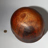 A DEEP MEDIUM SIZED WOODEN BOWL, TURKANA TRIBE KENYA ( No 4262 )
