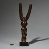 A WELL USED REFINED CATAPULT FROM THE LOBI TRIBE IVORY COAST ( No 2725 )