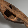 A WONDERFUL, WHITE DINKA SHIELD WITH PIGMENT DECORATION , FROM EAST AFRICA ( No 4252) (Copy)