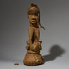 A SCULPTURAL JANUS ALTAR FIGURE, DAN TRIBE IVORY COAST W.AFRICA  ( No 2815 )