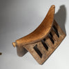 A CHUNKY DINKA HEADREST WITH INTERESTING DETAILS, SUDAN, E AFRICA ( No 4242 )