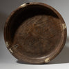 A DENSE HEAVY LARGE  WOODEN BOWL, TUTSI TRIBE RWANDA ( No 4247 )