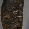 AN ENGRAVED GURUNSI MASK FROM BURKINA FASO W.AFRICA ( No 2771 )