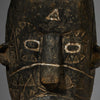 AN ENGRAVED GURUNSI MASK FROM BURKINA FASO W.AFRICA ( No 2771 )